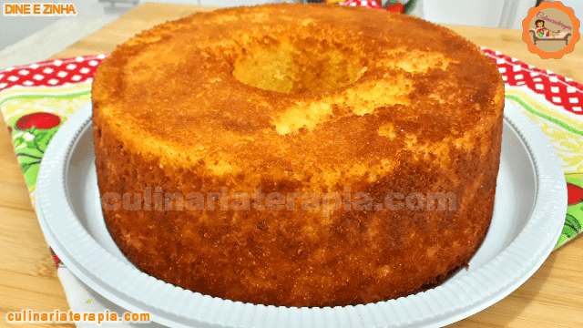 Bolo de Kipolenta de Liquidificador