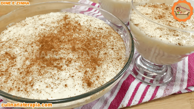 Arroz Doce Incrível de Cremoso