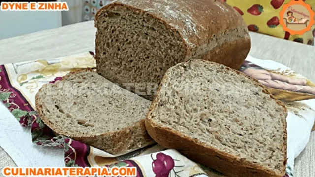 Pão Semi Integral com Linhaça Sem Ovo e Sem Leite