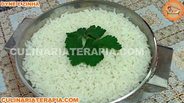 Arroz Branco Simples Soltinho Fácil