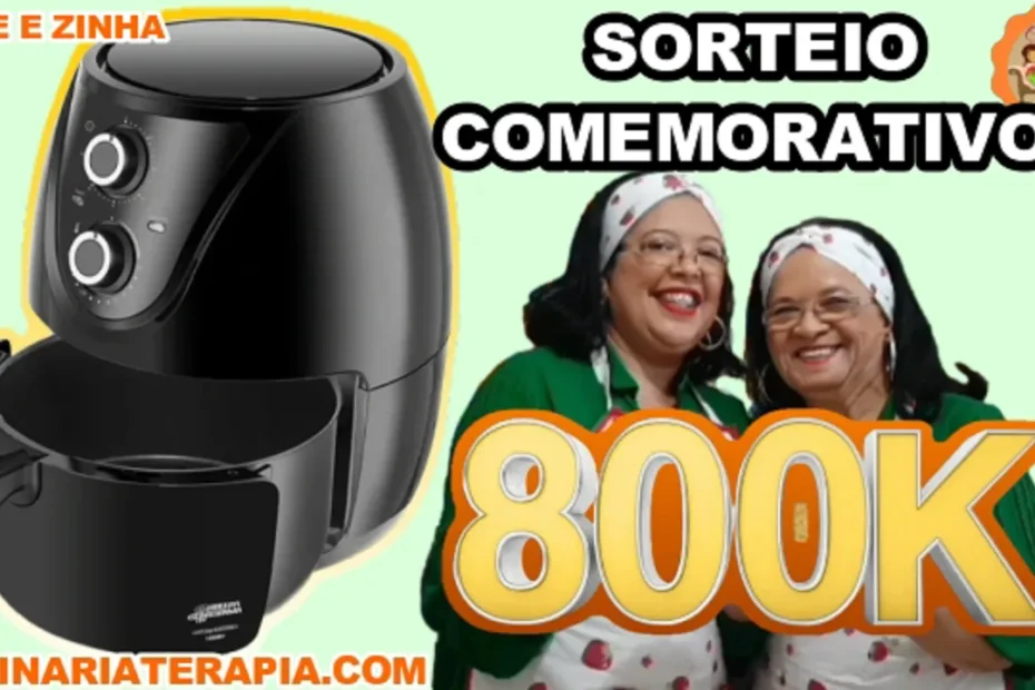 Sorteio Grátis de uma Air Fryer