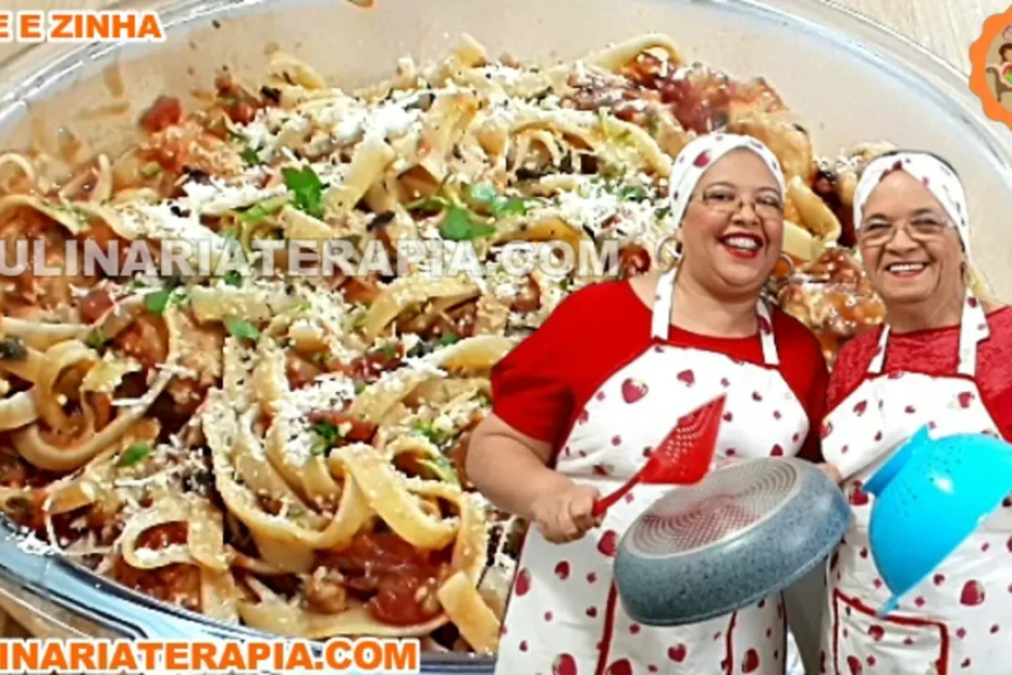 Macarronada com Frango Fácil e Deliciosa