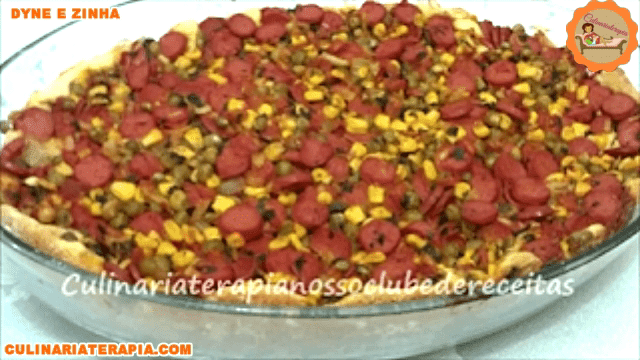 Torta de Salsicha de liquidificador
