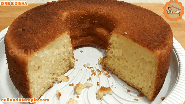Bolo Fofinho de Mandioca Sem Glúten e Sem Lactose