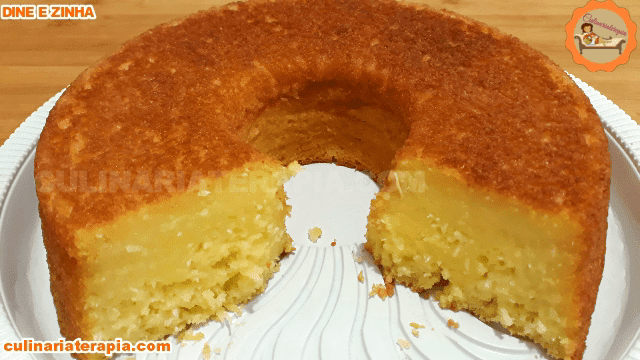 Bolo Mole de Mandioca de Liquidificador