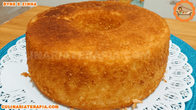 Bolo de Laranja Fofinho Sem Trigo