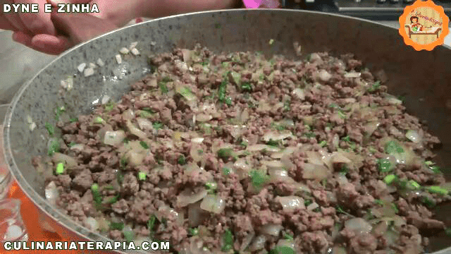 Recheio de Carne Moída Para Pastel
