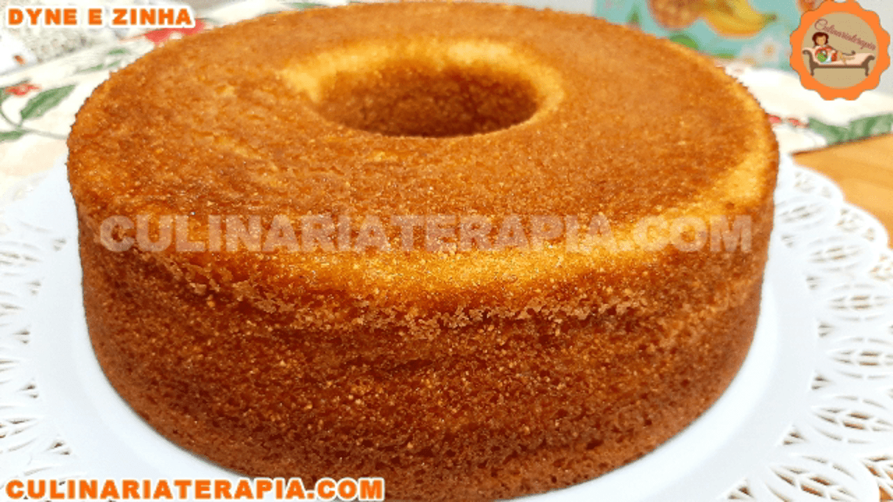 Bolo Fofinho de Flocão de Milho e Aveia