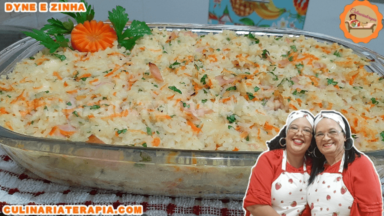 Arroz de Forno da Mamãe