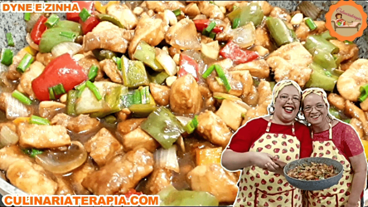 Frango Xadrez Super Suculento