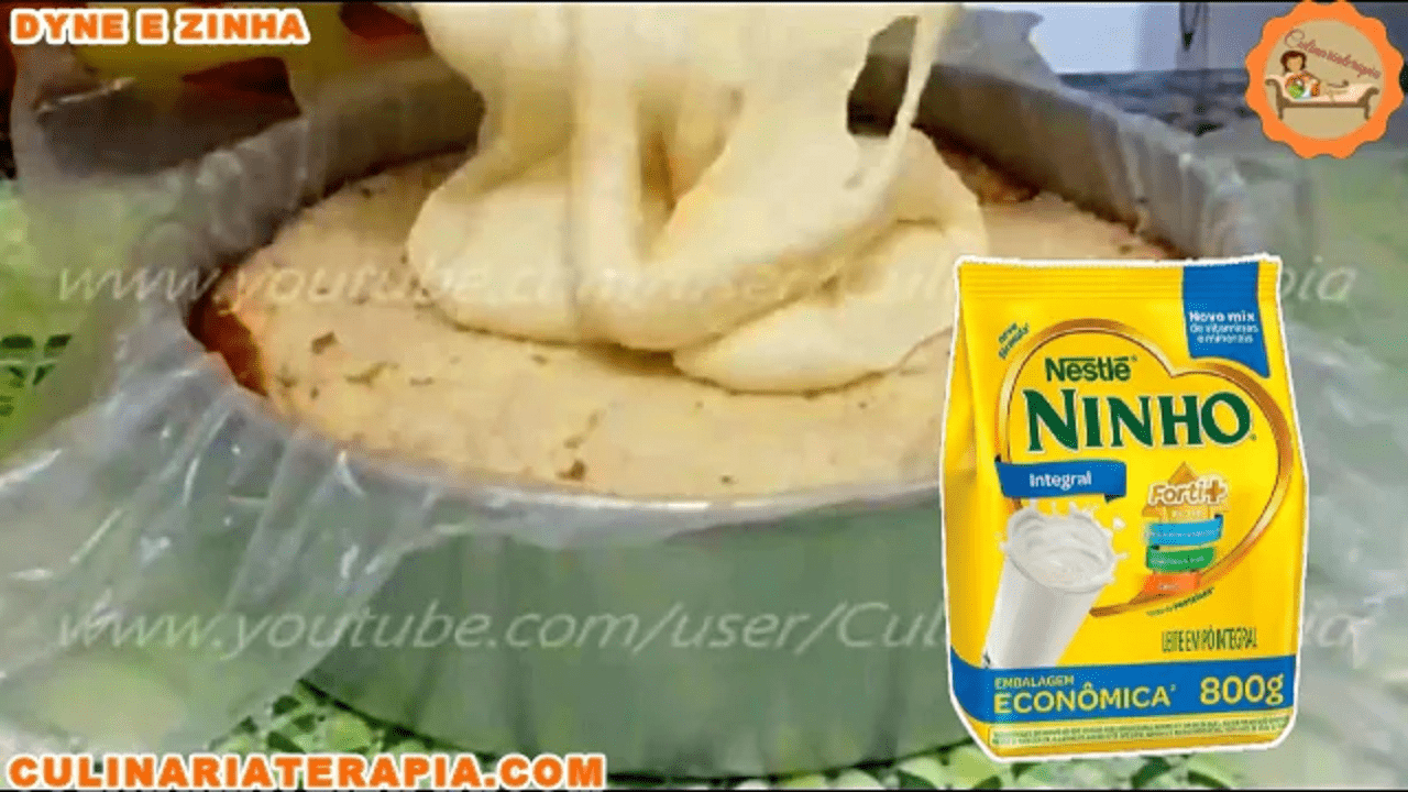 Recheio de Leite Ninho para Bolos e Cupcakes
