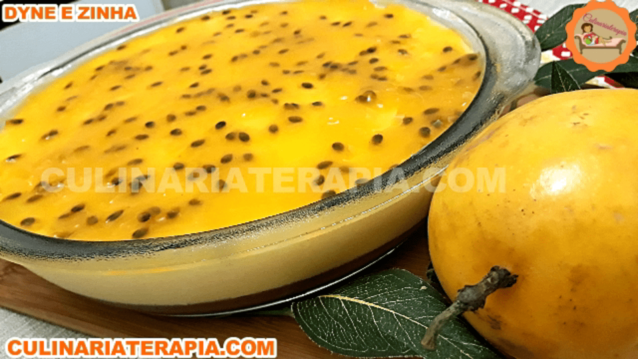 Delícia Gelada de Maracujá e Chocolate