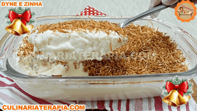 Sobremesa Cremosa de Coco