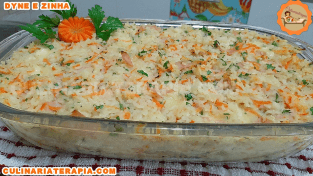 Arroz de Forno da Mamãe
