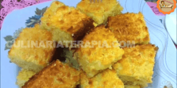 Bolo de Macaxeira Aipim ou Mandioca sem Farinha de Trigo