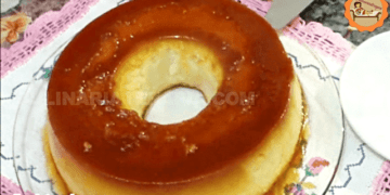 Bolo de Laranja e Banana e Cobertura de Chocolate