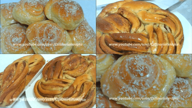 Pão Doce e Rosca de Canela