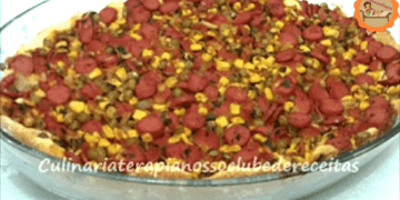 Torta de Salsicha de liquidificador