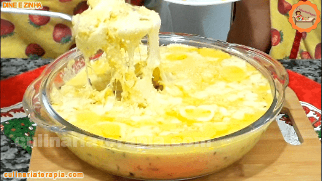 Frango ao Creme de Milho e Queijos
