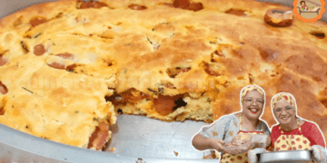 Torta de Cachorro Quente de Forno