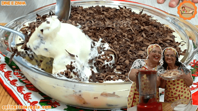 Pavê de Maracujá e Chocolate