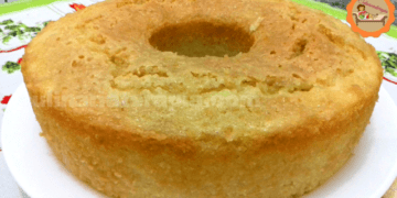 Bolo de Arroz Integral sem Leite