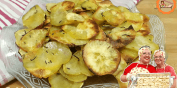 Petisco de Batata Doce Assada