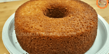 Bolo Incrível de Flocão de Arroz com Batata Doce