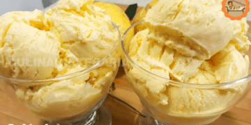 Sorvete Natural de Maracujá