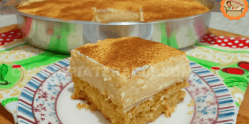 Bolo de Milho com Cobertura Cremosa