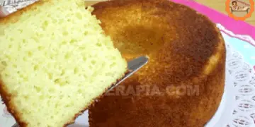 Bolo de Laranja e Iogurte Sem lactose e Sem Trigo