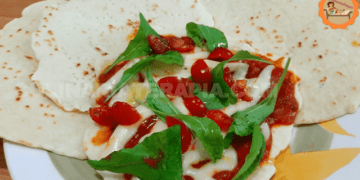 Pão e Pizza Rápida em Minutos Piadina