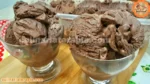 Sorvete Caseiro de Chocolate e Gelatina
