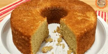 Bolo Fofinho de Batata Doce Super Úmido e Macio