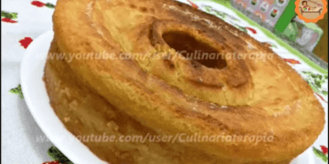 Bolo Mole de Batata Doce e Macaxeira