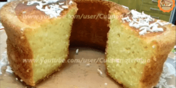 Bolo de Mandioca de Liquidificador