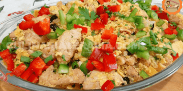 Farofa de Linguiça com Farinha de Milho