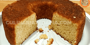 Bolo Fofinho de Leite sem Ovos