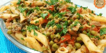 Penne à Putanesca uma Refeição Rápida