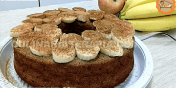 Bolo Integral sem Açúcar e sem Leite