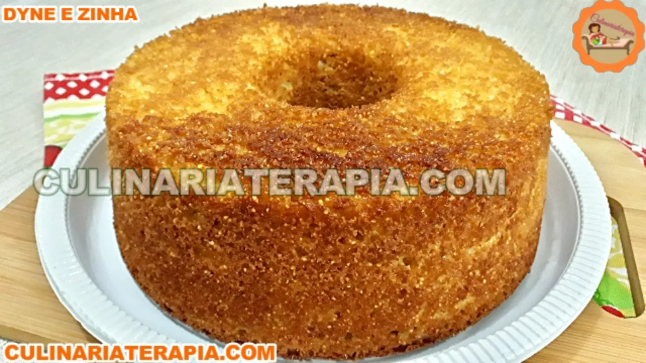Bolo Incrível sem Trigo e sem Leite