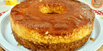 Bolo Pudim mais Fácil do Mundo