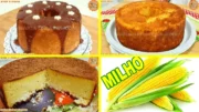 3 Receitas Saborosas de Bolo de Milho