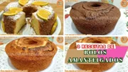 3 Receitas de Bolo Amanteigado Fofinho