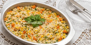 Arroz de Forno Simples com Atum