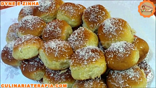 Pão Doce Tradicional Fofinho Igual ao Algodão