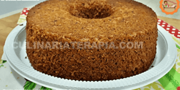 Bolo Funcional Sem Açúcar Sem Glúten Sem Lactose