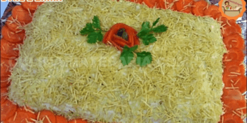 Bolo Salgado Recheado com Frango