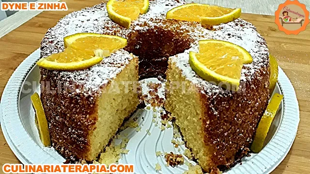 Bolo de Laranja Mais Fofinho