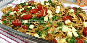 Frango com Macarrão de Um Jeito Diferente